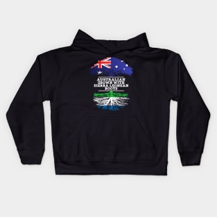 Australian Grown With Sierra Leonean Roots - Gift for Sierra Leonean With Roots From Sierra Leone Kids Hoodie